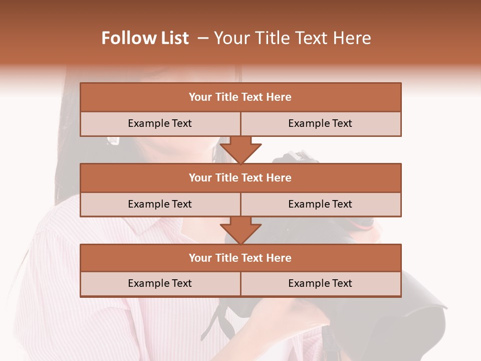 Young Studio Smile PowerPoint Template