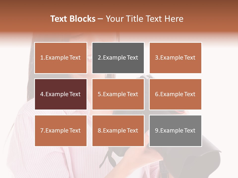 Young Studio Smile PowerPoint Template