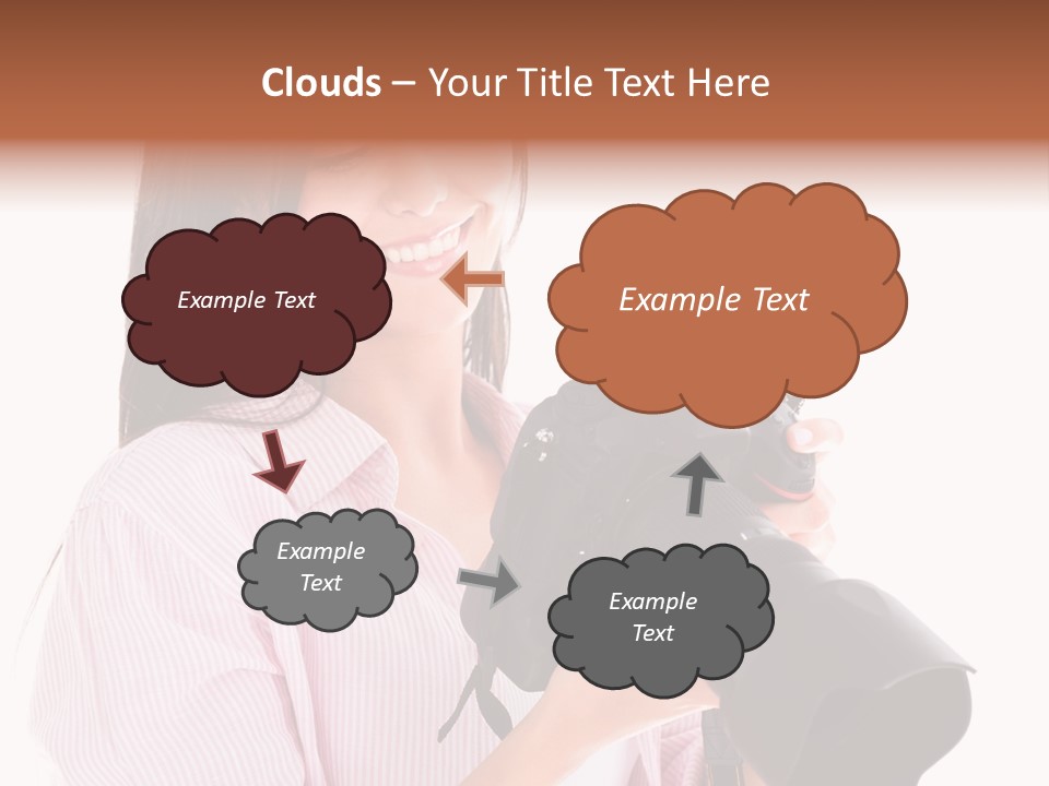 Young Studio Smile PowerPoint Template