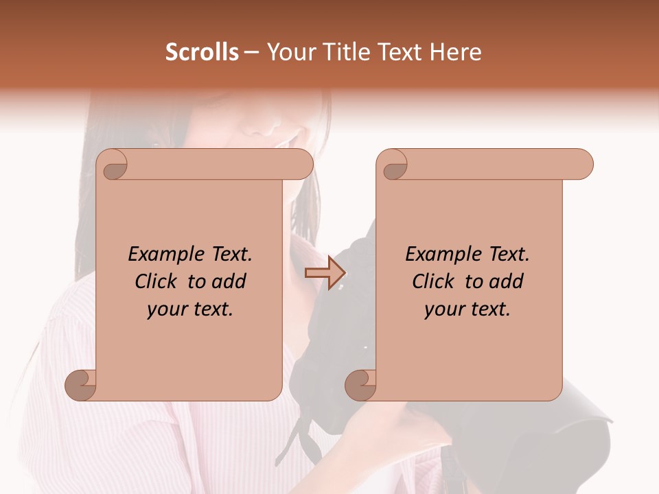 Young Studio Smile PowerPoint Template