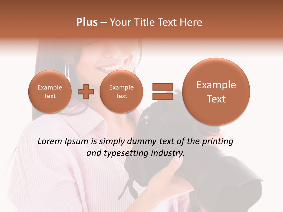 Young Studio Smile PowerPoint Template