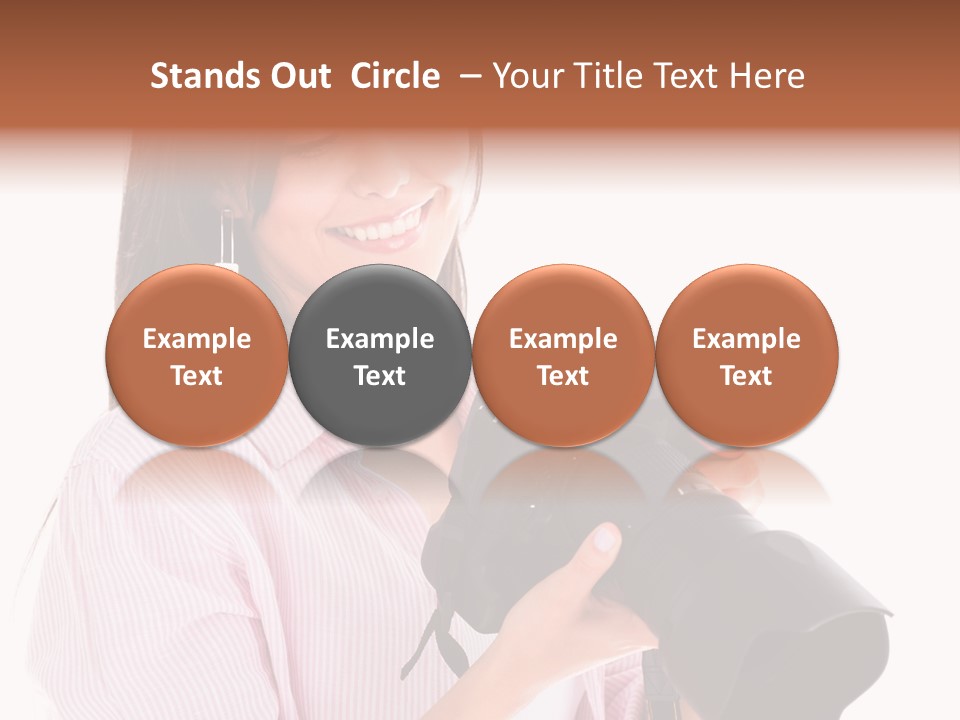 Young Studio Smile PowerPoint Template