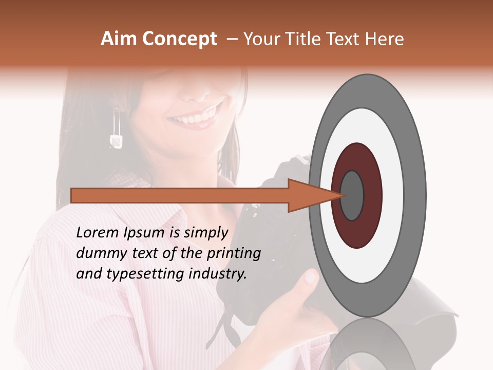 Young Studio Smile PowerPoint Template