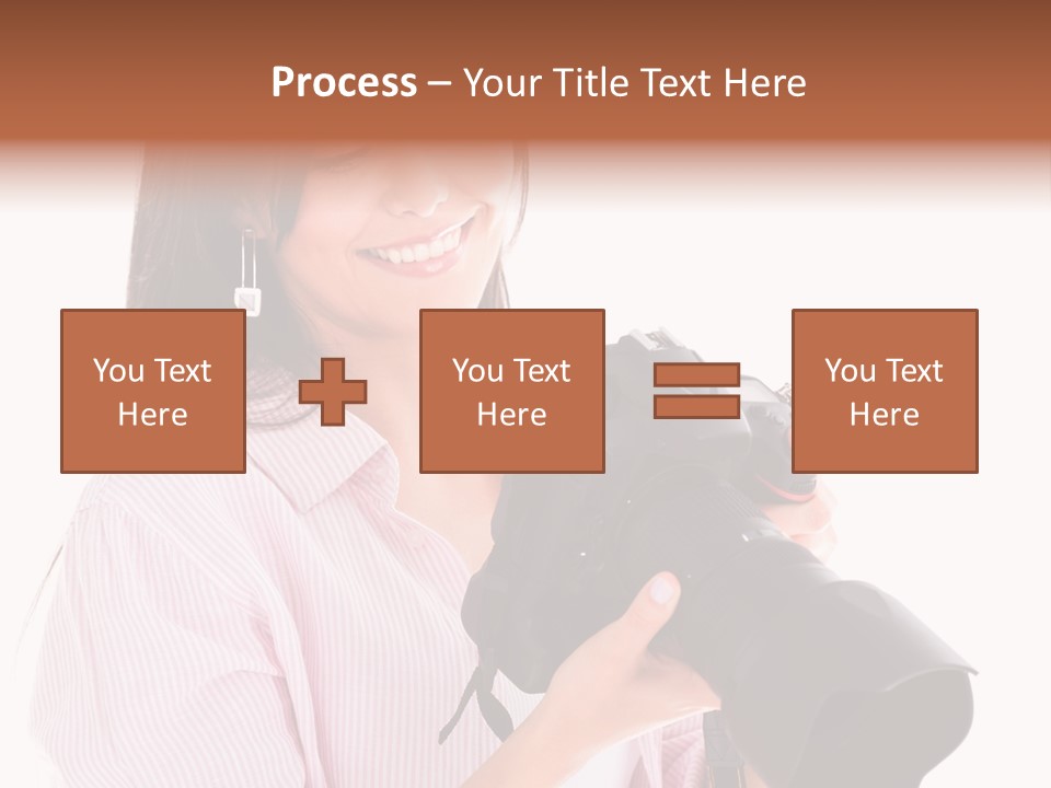 Young Studio Smile PowerPoint Template