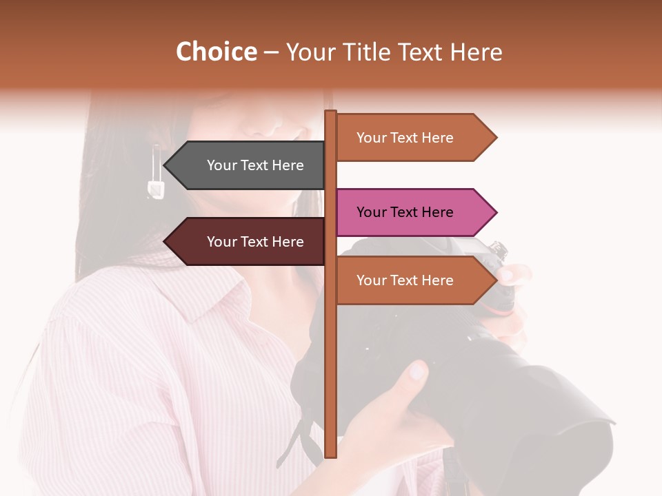 Young Studio Smile PowerPoint Template