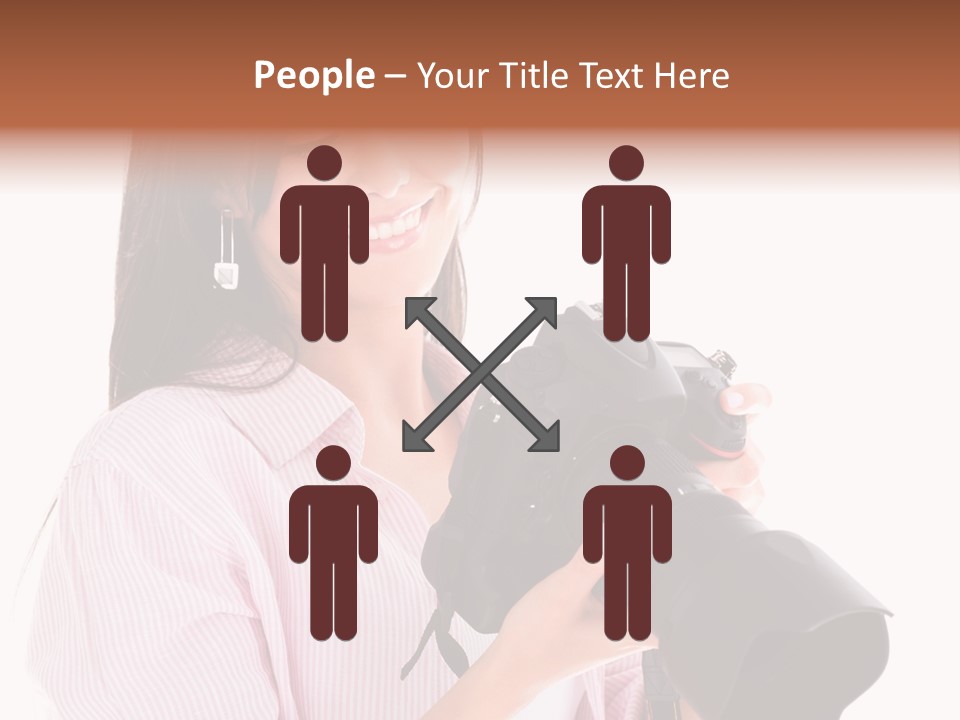 Young Studio Smile PowerPoint Template