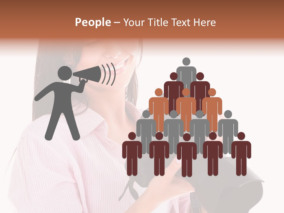 Young Studio Smile PowerPoint Template