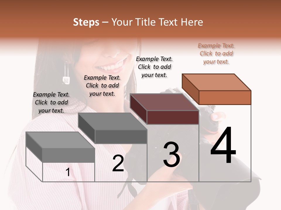 Young Studio Smile PowerPoint Template