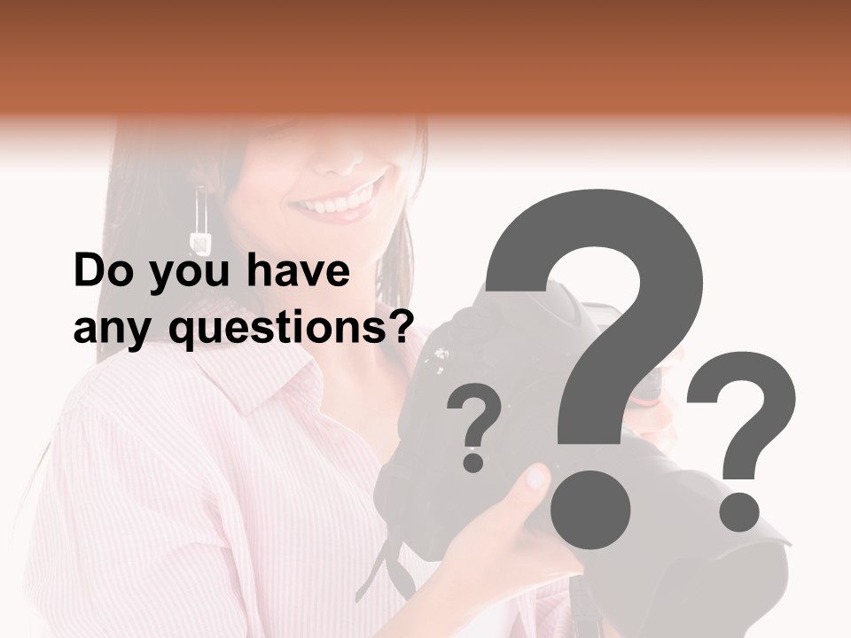 Young Studio Smile PowerPoint Template