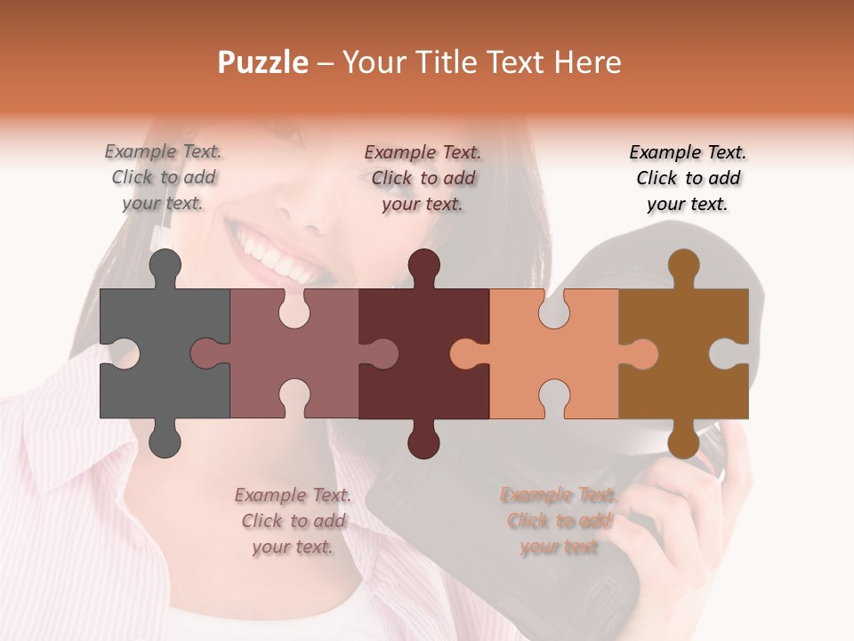 Paparazzi Latin Holding PowerPoint Template