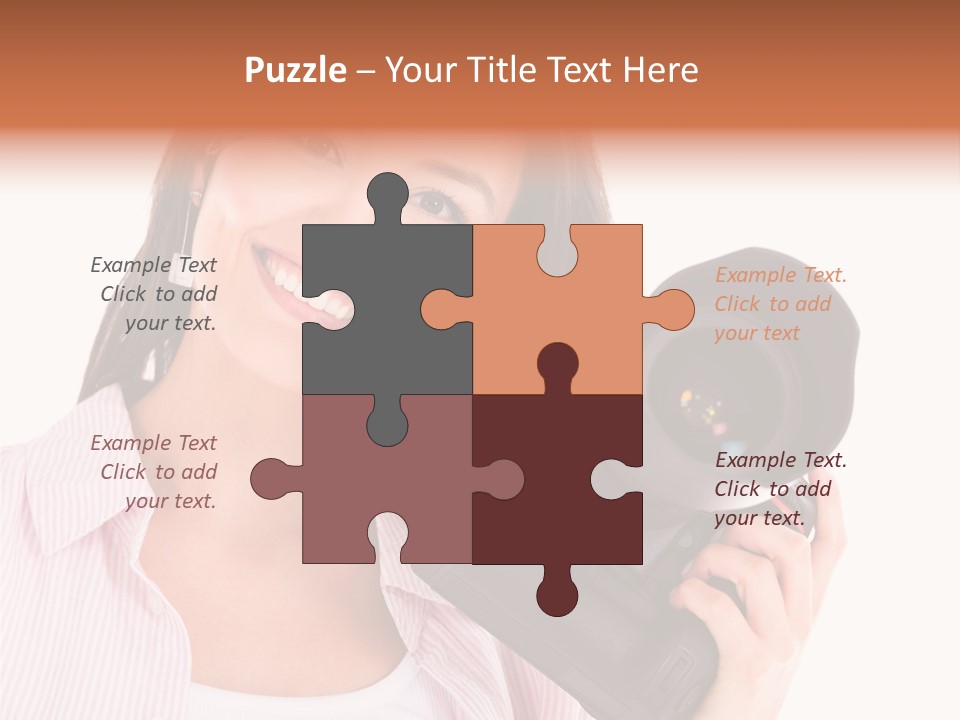 Paparazzi Latin Holding PowerPoint Template