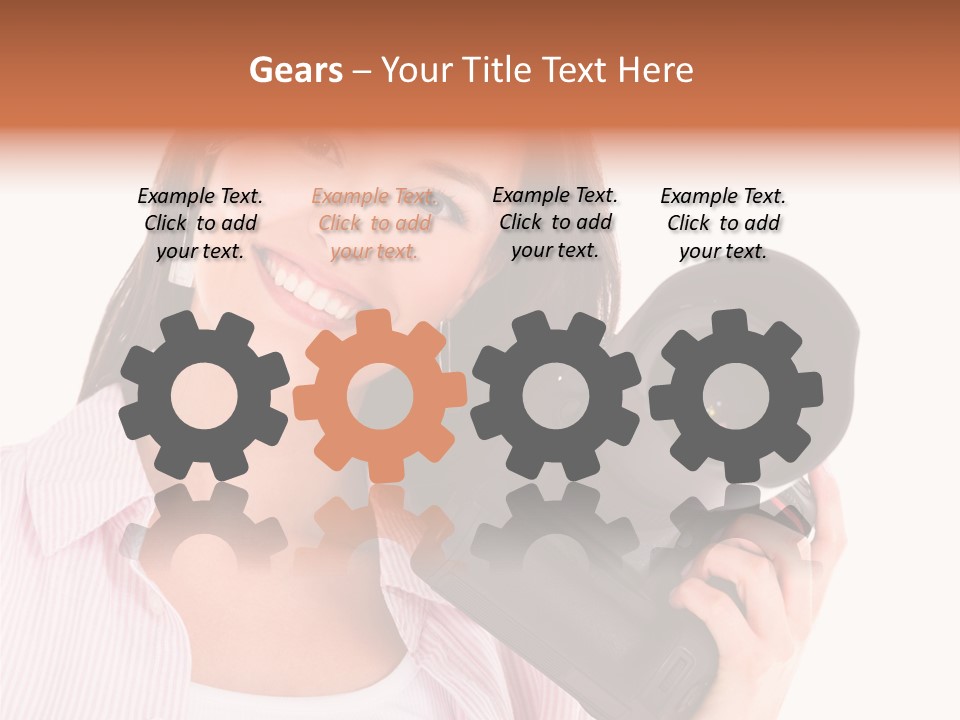 Paparazzi Latin Holding PowerPoint Template