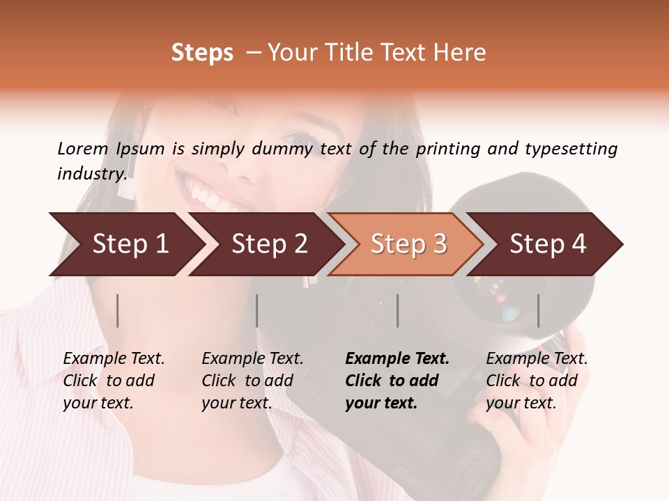 Paparazzi Latin Holding PowerPoint Template