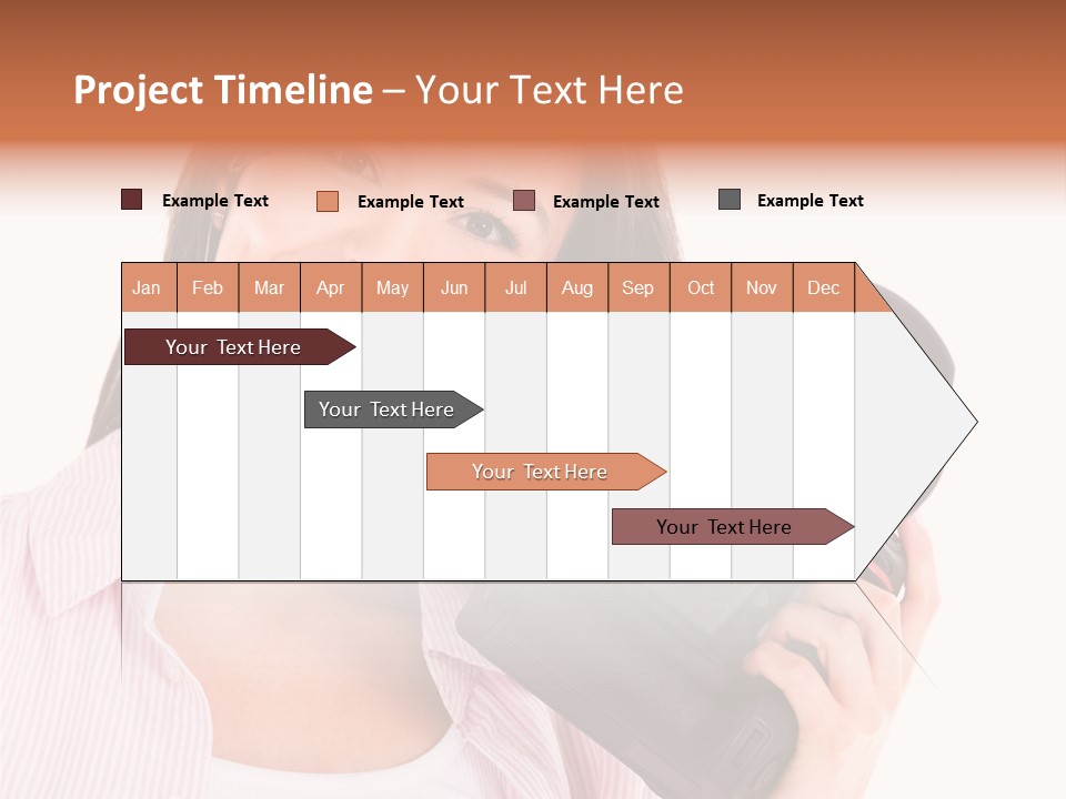 Paparazzi Latin Holding PowerPoint Template