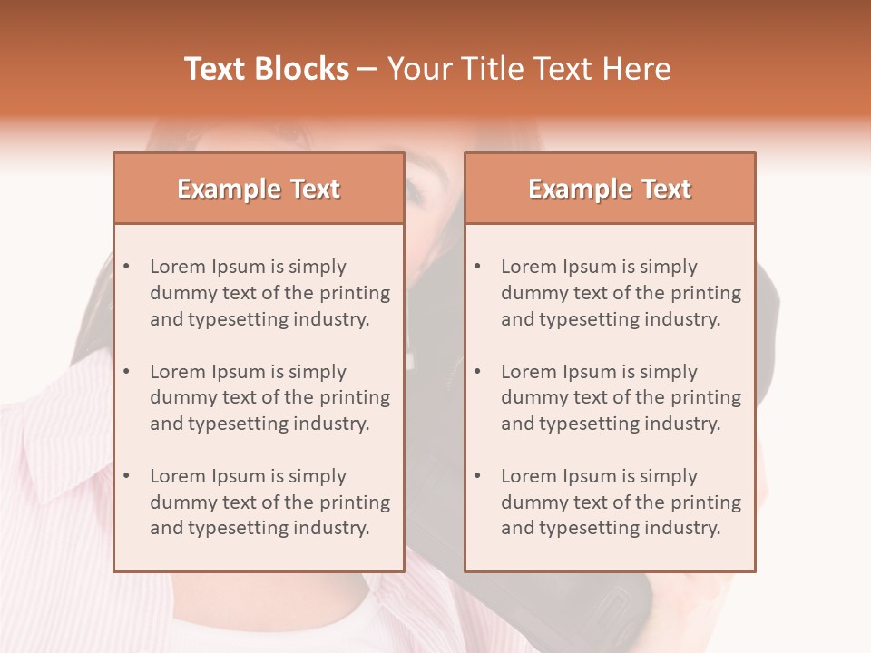 Paparazzi Latin Holding PowerPoint Template