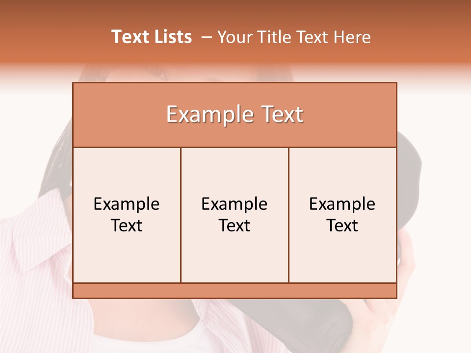 Paparazzi Latin Holding PowerPoint Template
