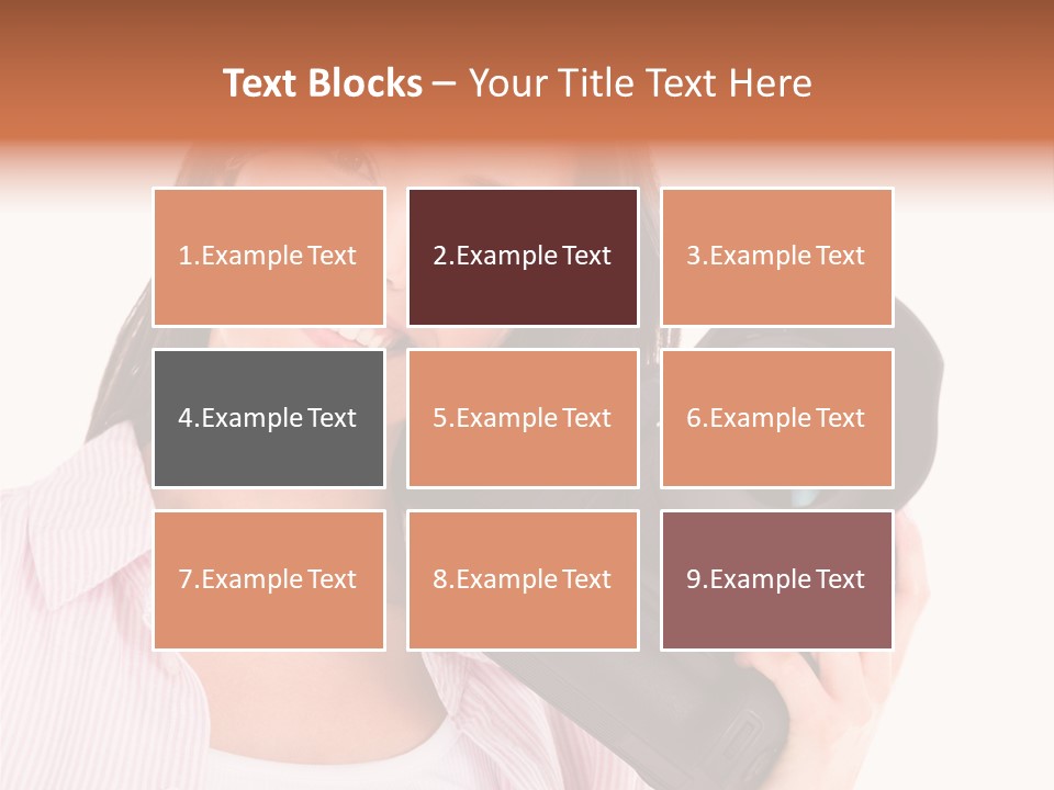 Paparazzi Latin Holding PowerPoint Template