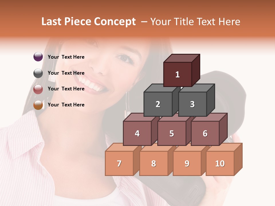 Paparazzi Latin Holding PowerPoint Template