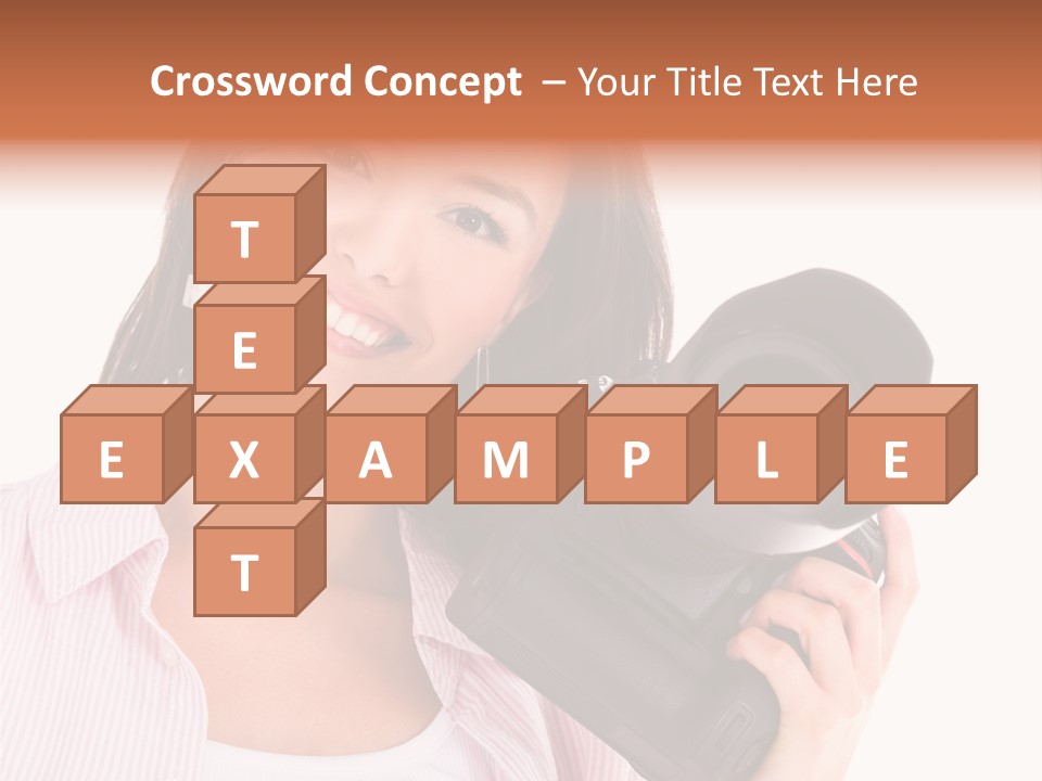 Paparazzi Latin Holding PowerPoint Template