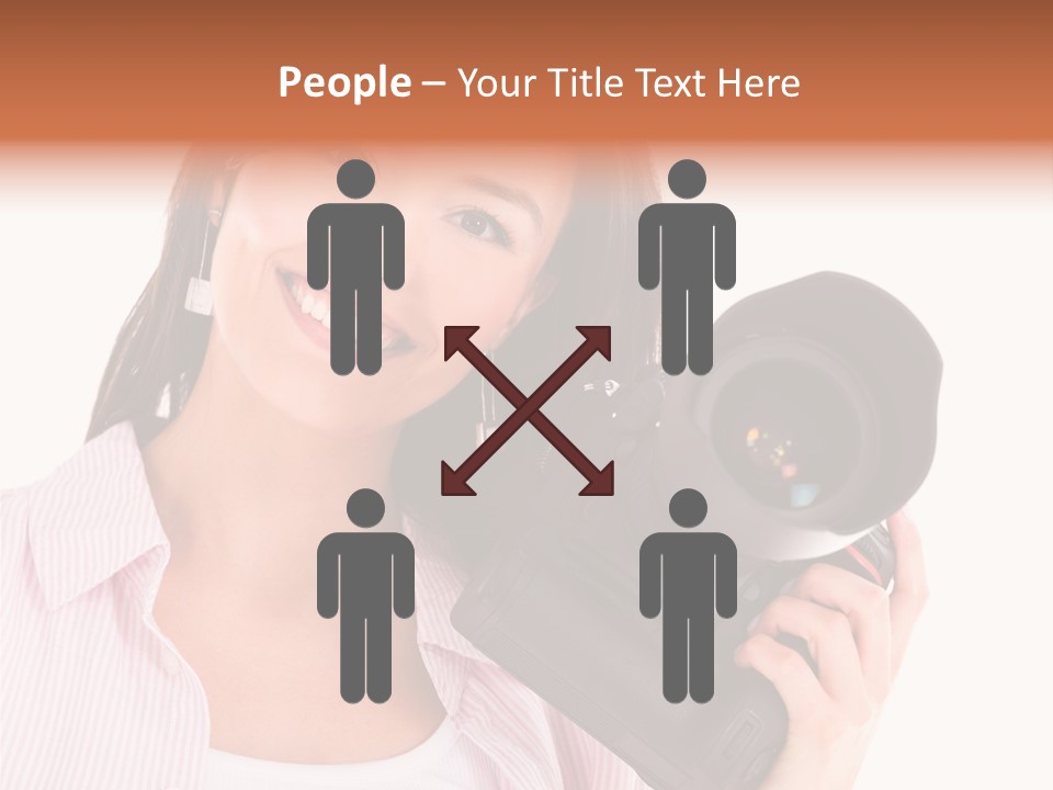 Paparazzi Latin Holding PowerPoint Template