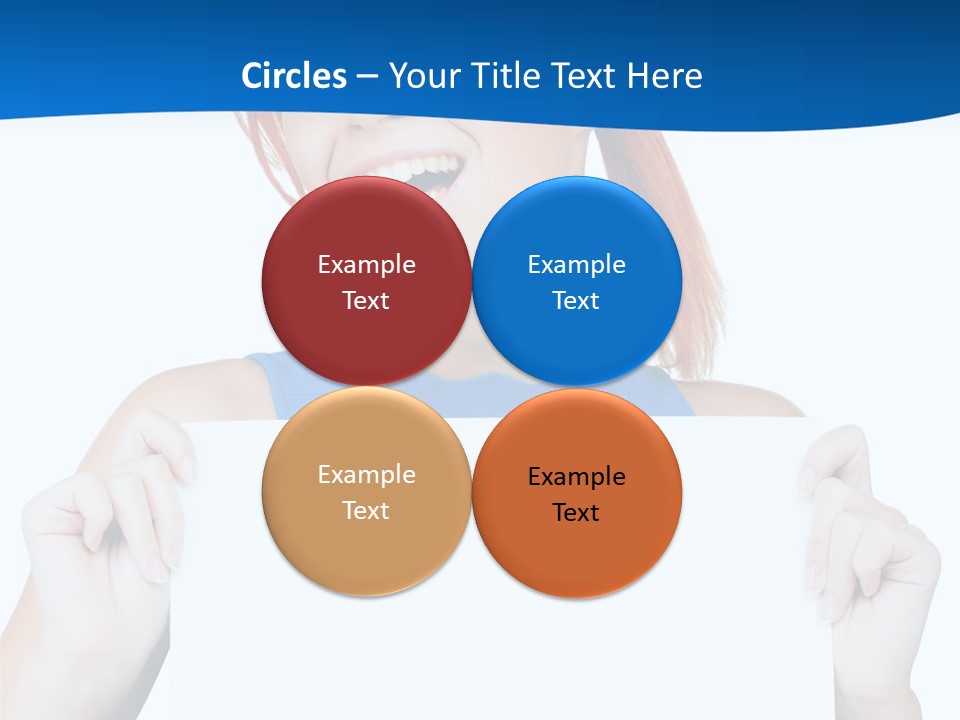 Sheet Happy Holding PowerPoint Template