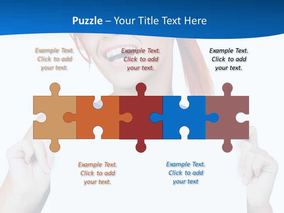 Sheet Happy Holding PowerPoint Template