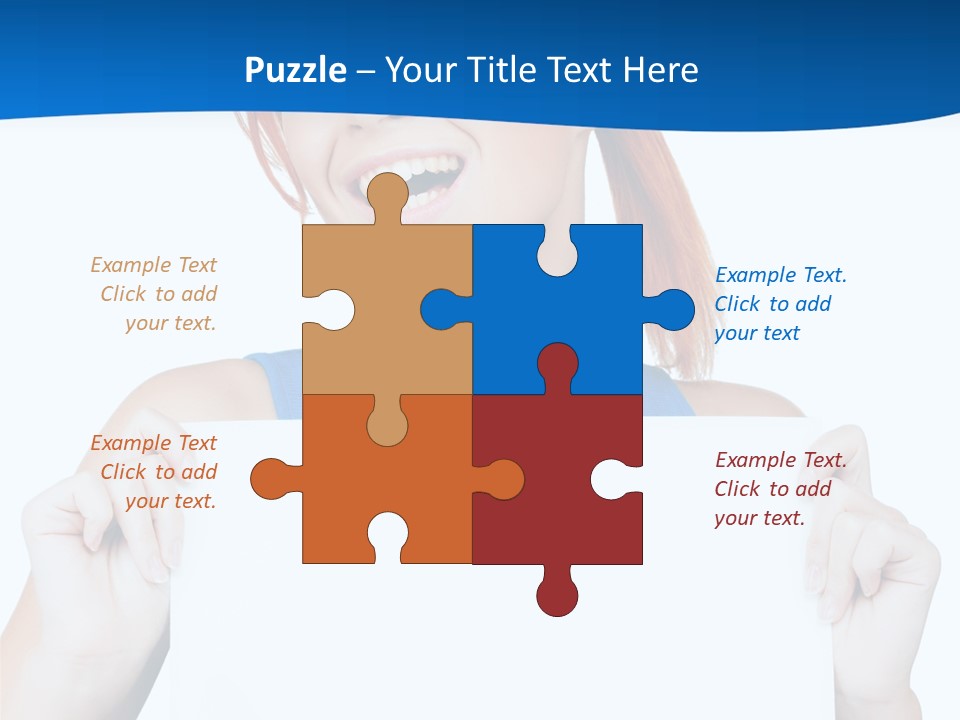 Sheet Happy Holding PowerPoint Template