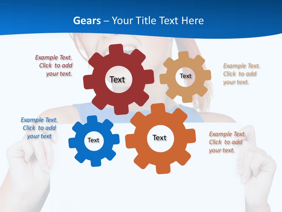 Sheet Happy Holding PowerPoint Template