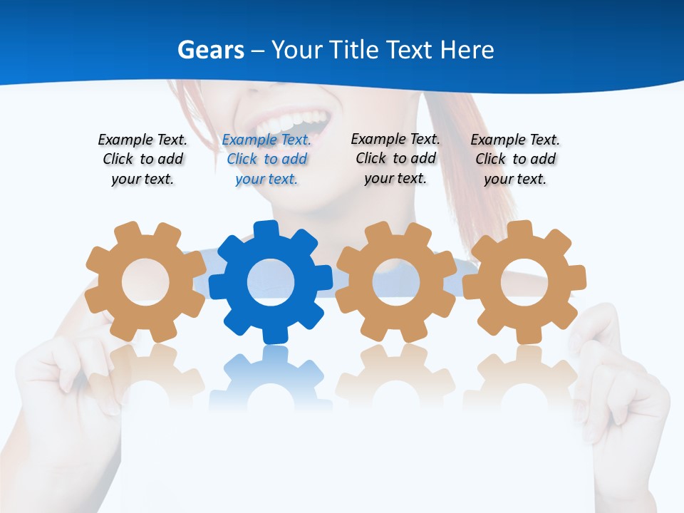 Sheet Happy Holding PowerPoint Template