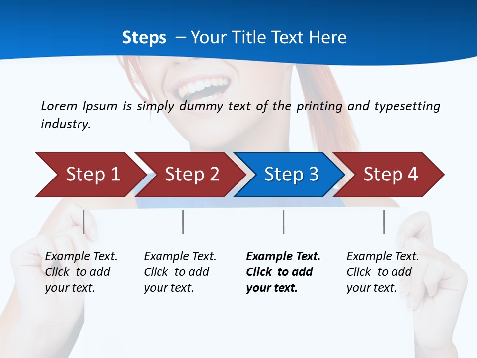 Sheet Happy Holding PowerPoint Template
