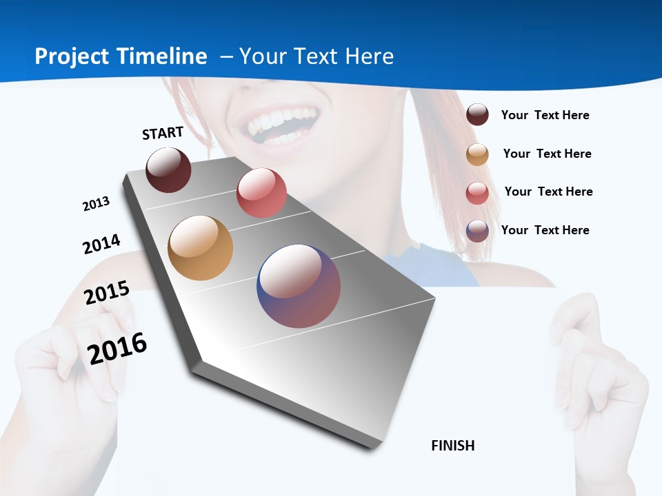 Sheet Happy Holding PowerPoint Template