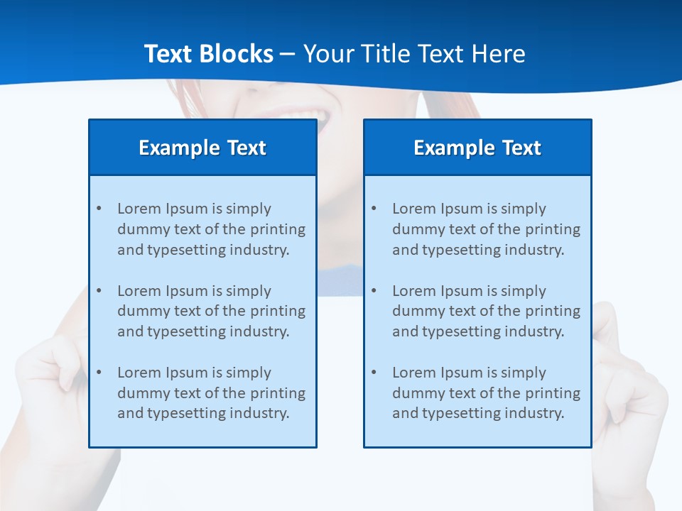 Sheet Happy Holding PowerPoint Template