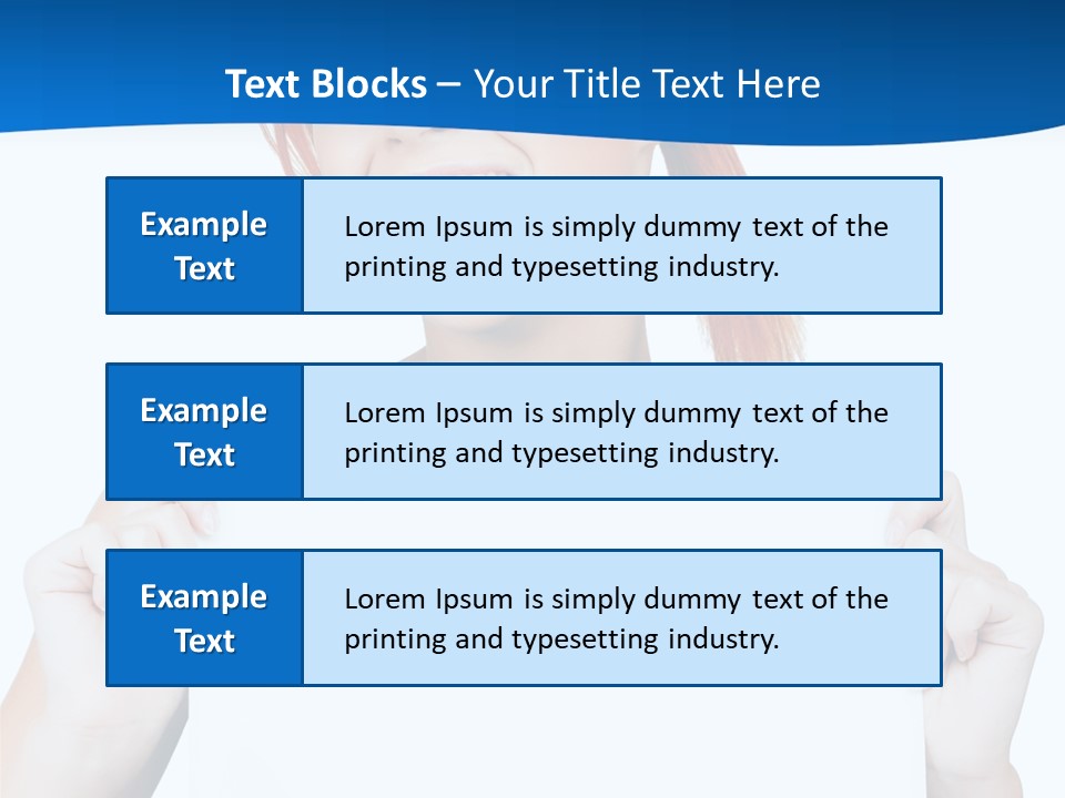 Sheet Happy Holding PowerPoint Template