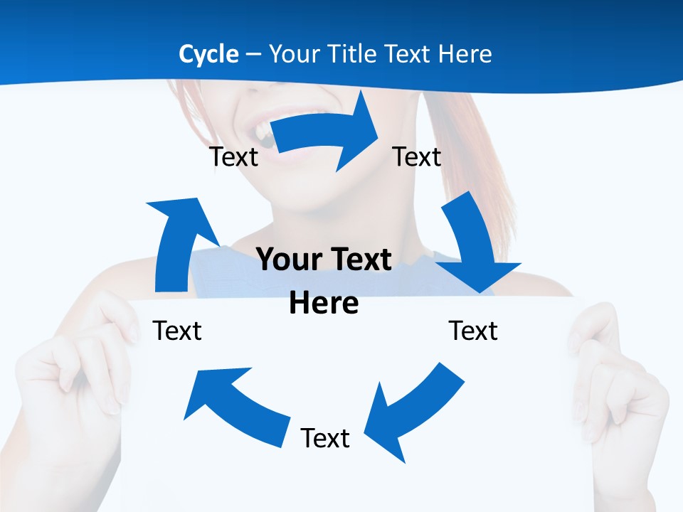 Sheet Happy Holding PowerPoint Template