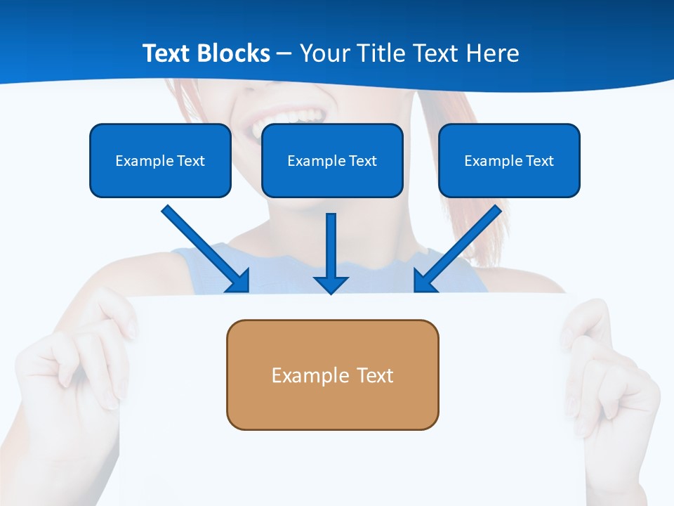 Sheet Happy Holding PowerPoint Template
