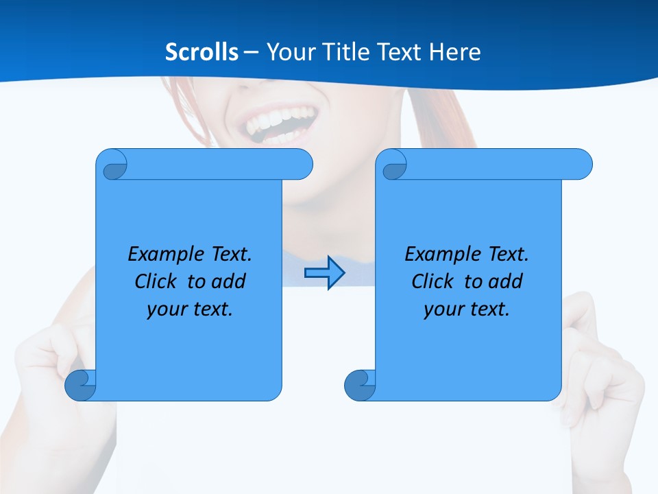 Sheet Happy Holding PowerPoint Template