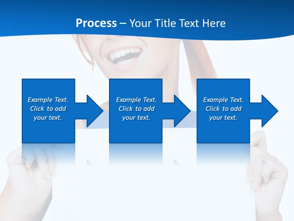 Sheet Happy Holding PowerPoint Template