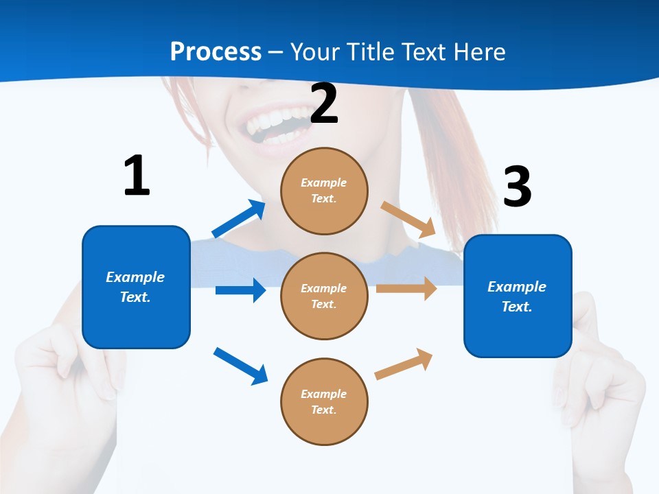 Sheet Happy Holding PowerPoint Template