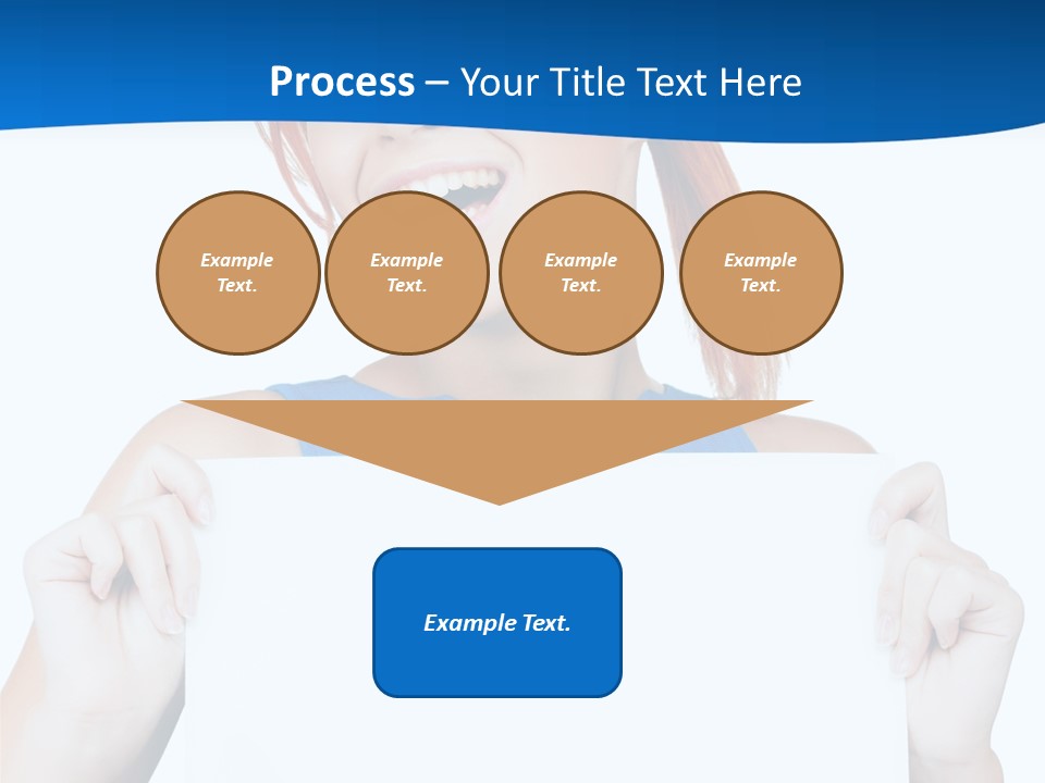 Sheet Happy Holding PowerPoint Template
