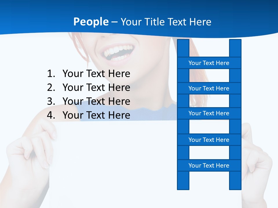 Sheet Happy Holding PowerPoint Template