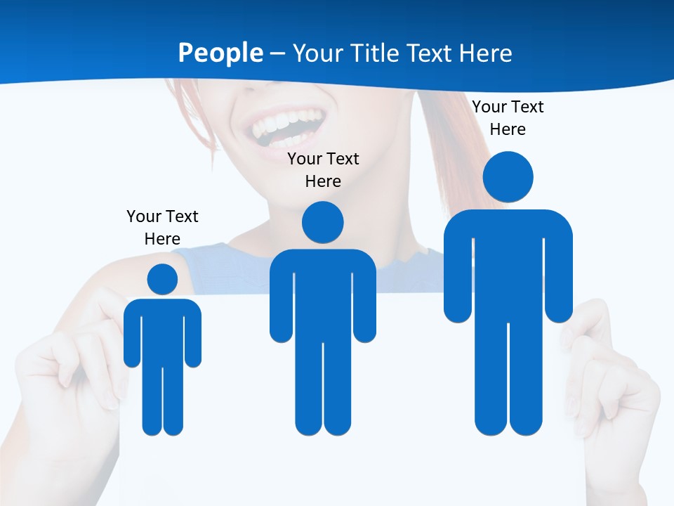 Sheet Happy Holding PowerPoint Template