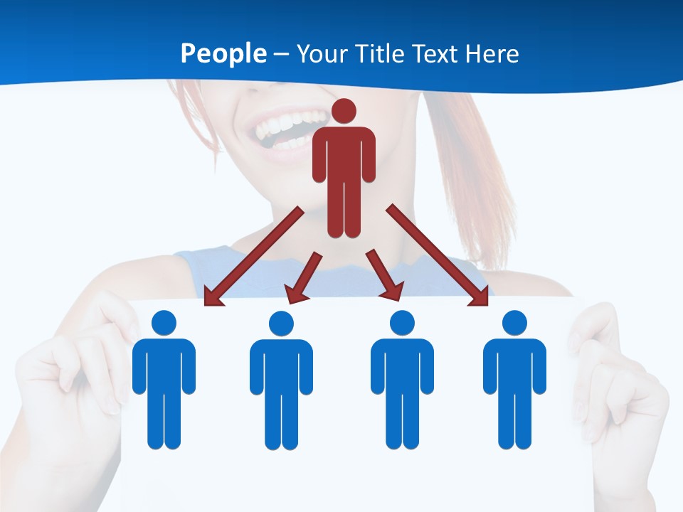 Sheet Happy Holding PowerPoint Template