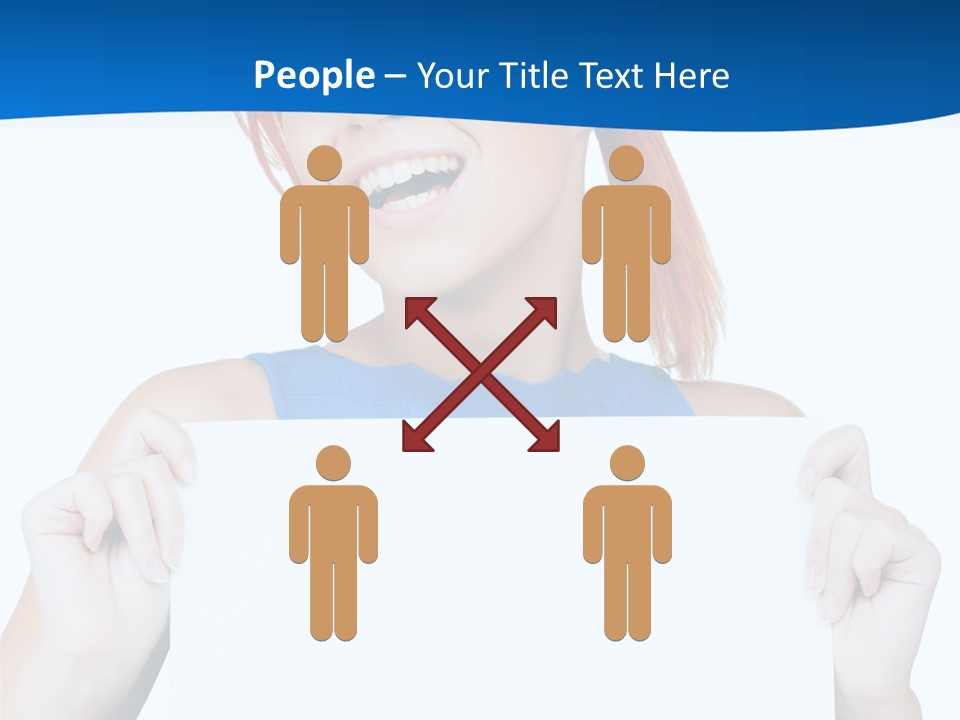 Sheet Happy Holding PowerPoint Template