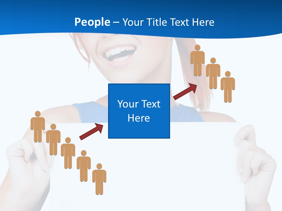 Sheet Happy Holding PowerPoint Template