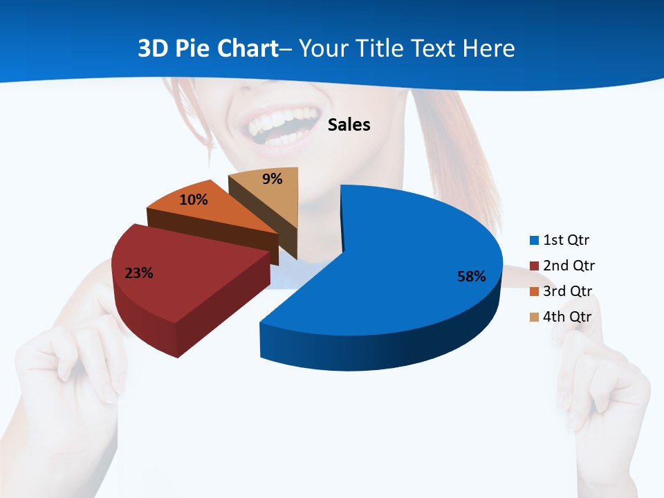 Sheet Happy Holding PowerPoint Template