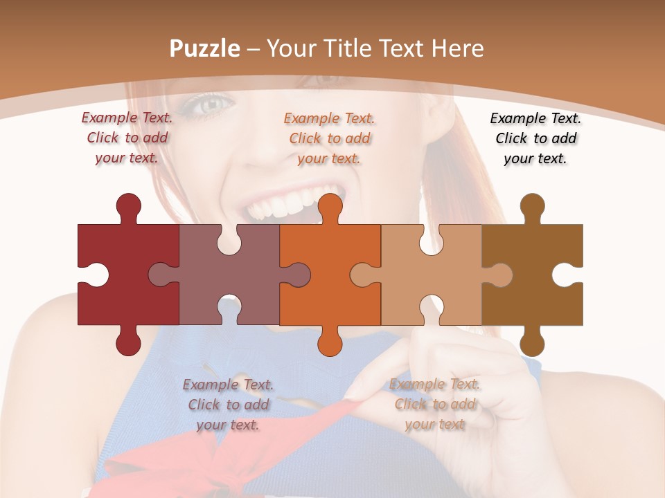 Happiness Toothy Gorgeous PowerPoint Template