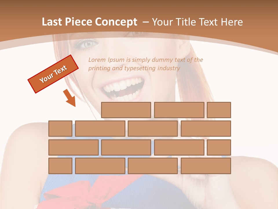 Happiness Toothy Gorgeous PowerPoint Template