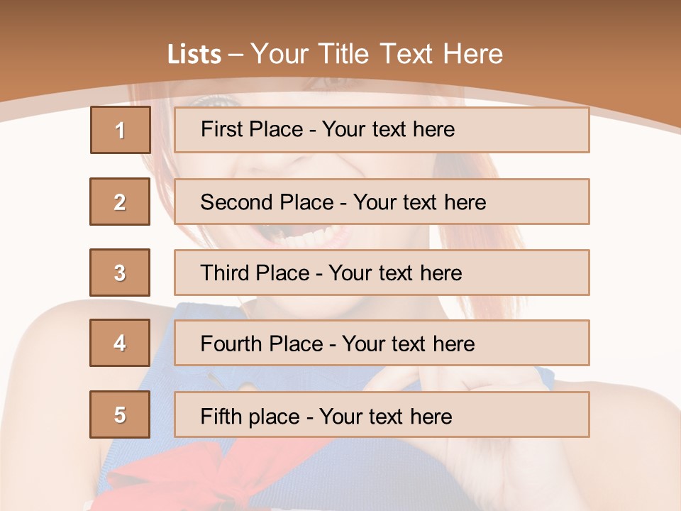 Happiness Toothy Gorgeous PowerPoint Template