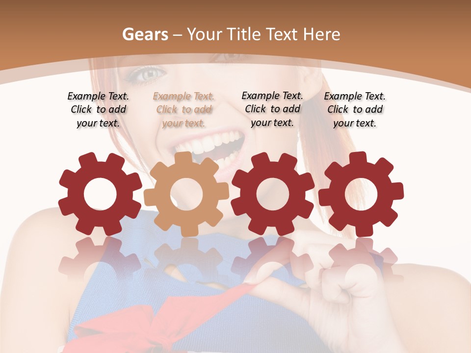 Happiness Toothy Gorgeous PowerPoint Template