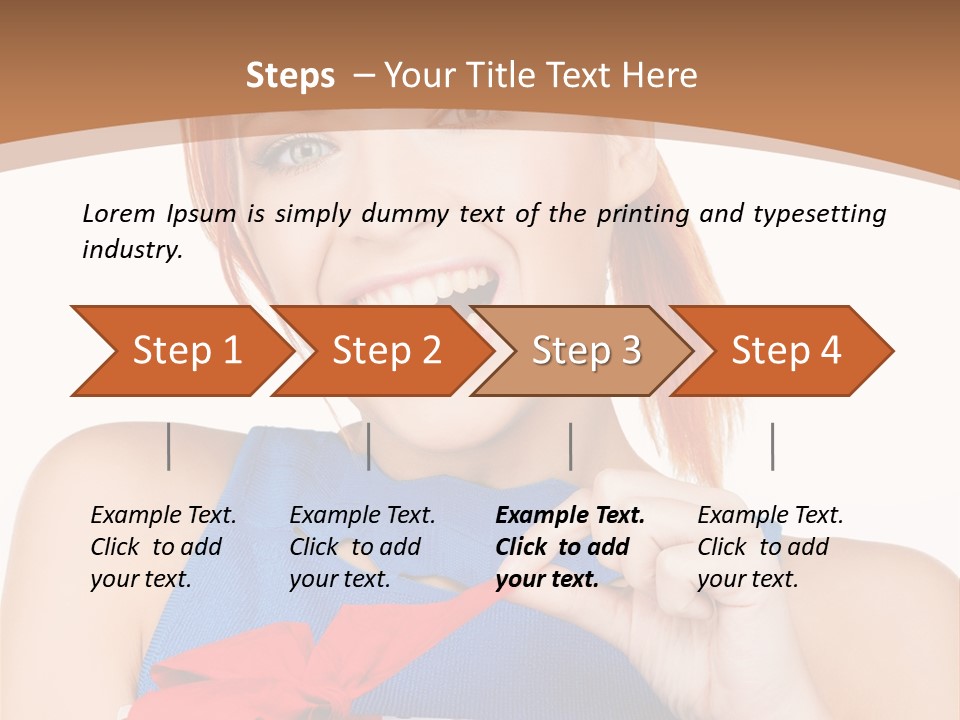 Happiness Toothy Gorgeous PowerPoint Template